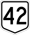 National route marker