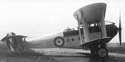 Prototype of the Avro Aldershot