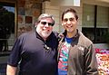 Banayan in 2013 after interviewing Apple co-founder Steve Wozniak.jpg