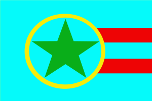 Flag of the Island of Tanna Bandera Tanna Vanuatu.svg