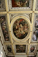 Banqueting House, ceiling. photograph. 2008.