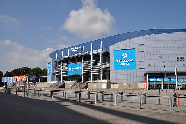 Image: Barclaycard Arena Hamburg Aussendarstellung