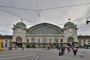 Bahnhof SBB und der Centralbahnplatz