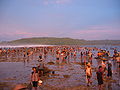 Nyale adalah sebuah pesta atau upacara yang dikenal dengan Bau Nyale. Kata Bau berasal dari Bahasa Sasak yang berarti menangkap sedangkan kata Nyale berarti cacing laut yang hidup di lubang-lubang batu karang dibawah permukaan laut.