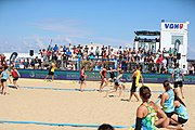 Deutsch: Deutsche Beachhandball-Meisterschaften 2022; Tag 3: 7. August 2022 – Frauen,Finale, Beach Bazis Schleissheim – Minga Turtles Ismaning 2:1 (20:26, 24:20, 8:6) English: German Beach handball Championships; Day 3: 7 August 2022 – Women Final – Beach Bazis Schleissheim Vs Minga Turtles Ismaning 2:1 (20:26, 24:20, 8:6)