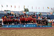 Deutsch: Beachhandball Europameisterschaften 2019 (Beach handball Euro); Tag 6: 7. Juli 2019 – Siegerehrungen English: Beach handball Euro; Day 6: 7 July 2019 – Medal ceremony