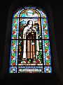 Un des vitraux: Sainte Thérèse de l'Enfant Jésus