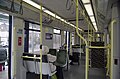 Interior of London Tramlink No. 2544 at Beckenham Junction.