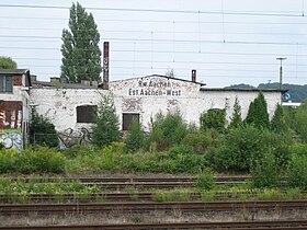 Ehemaliges Gebäude des Bw Aachen West