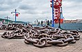 * Nomination Ship anchor chain in front of the Naval Museum. Bilbao, Biscay, Spain --Basotxerri 16:00, 28 June 2017 (UTC) * Promotion Good quality. --Peulle 22:12, 2 July 2017 (UTC)