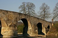 Historische Brücke über die Thur