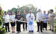 Blessing of the Liwasang Diokno, with Chel Diokno, Maris Diokno and family, and Chito Gascon.png