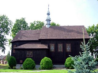 Bodzechów Village in Świętokrzyskie, Poland