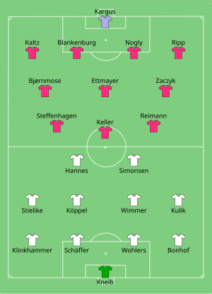 Borussia Mönchengladbach contre Hamburger SV 1977-01-08.svg