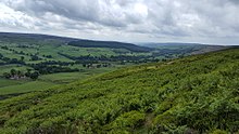 South-west view of Bransdale from Bransdale Ridge Bransdale view from Bransdale ridge.jpg