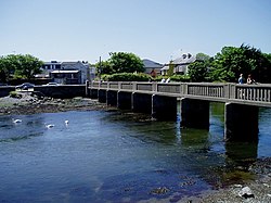 Wicklow'daki Vartry Nehri üzerindeki Parnell Köprüsü