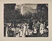 Brooklyn Museum - In the Park, Light - George Wesley Bellows - overall.jpg