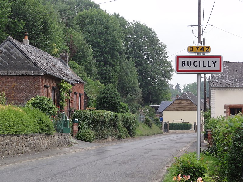 File:Bucilly (Aisne) city limit sign.JPG