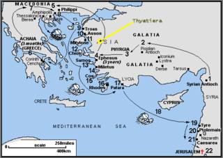 <span class="mw-page-title-main">Thyatira</span> Ancient Greek city in Asia Minor