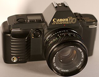 Canon T70 still camera