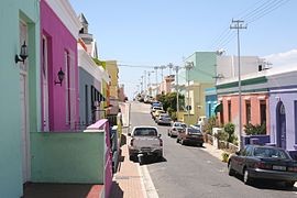 The distinctive Cape Malay Bo-Kaap is one of the most visited areas in Cape Town.