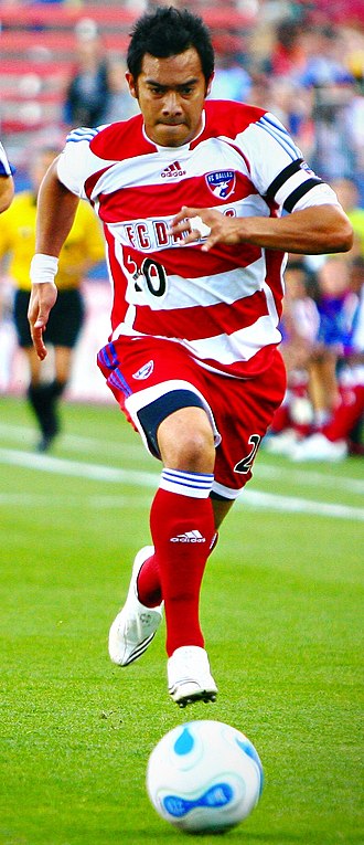 Carlos Ruiz, Guatemala's most capped player, as well as all-time top scorer. Carlos Ruiz.JPG