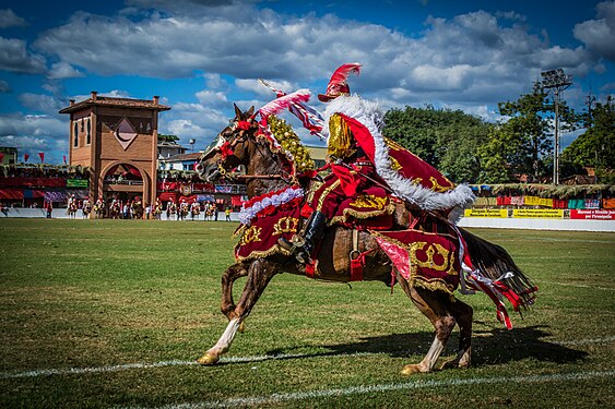 4º lugar Cavalhadas em Pirenópolis, por Rossyni Gomes Pompêo de Pina