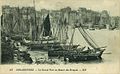 Chaloupes sardinières dans le port de Douarnenez vers 1900 2.