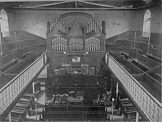 Chapel interior, Abertillery