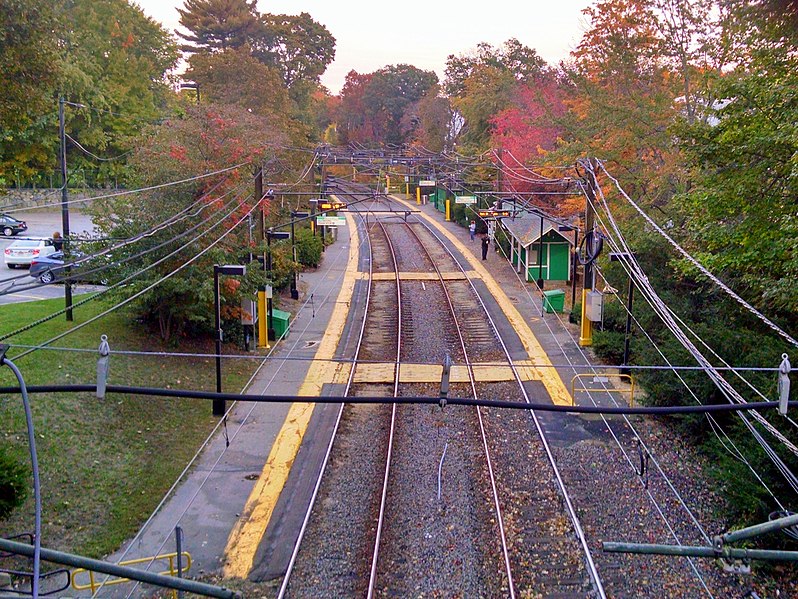 File:Chestnut Hill station from overpass, October 2015.jpg