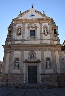 Church of Jesus church building in Alcamo, Italy