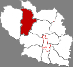 沁県の位置