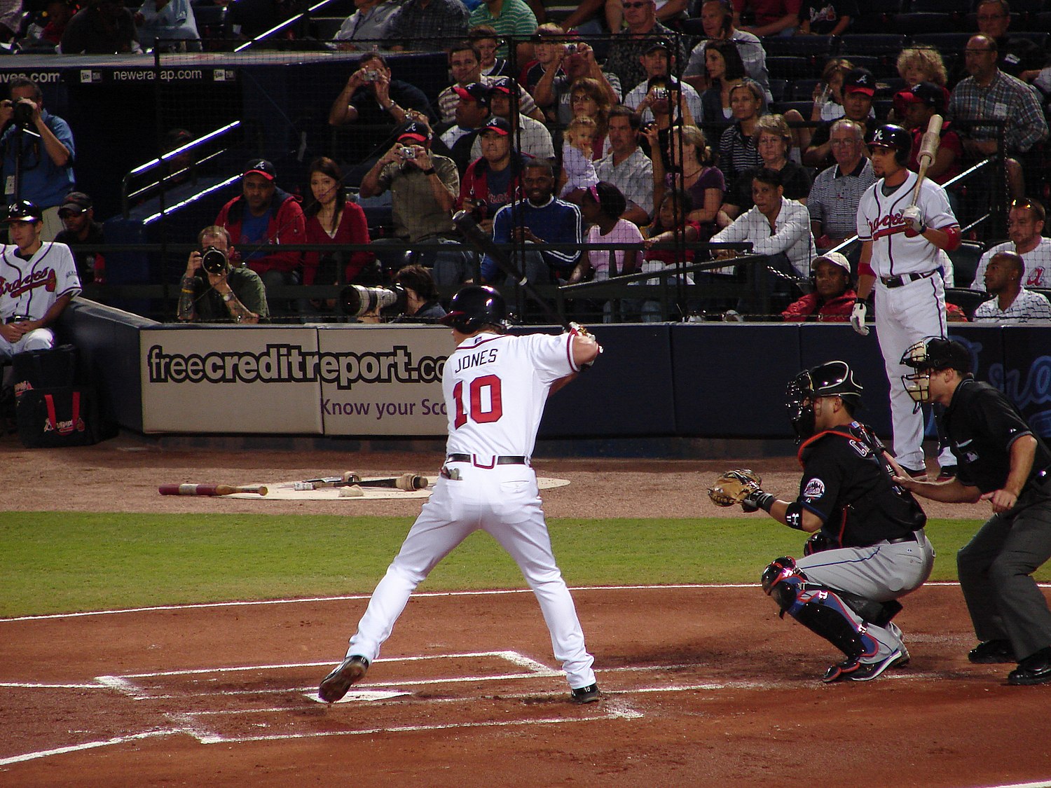 Chipper Jones, Baseball Wiki