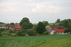 Pohled na část vesnice