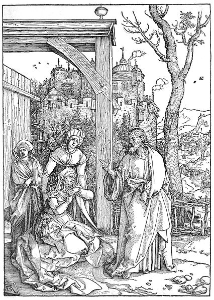 File:Christ taking leave of his Mother, by Albrecht Dürer.jpg