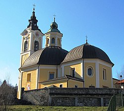 Church of the Assumption of Mary - Dobrova Slovenia.JPG