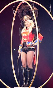 Spears performing in her Circus Tour in 2009 Circus-Tour 02.jpg