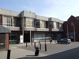 <span class="mw-page-title-main">Whitchurch Civic Centre</span> Municipal building in Whitchurch, Shropshire, England