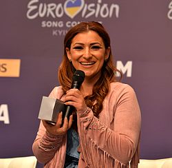 Faniello vuoden 2017 Eurovision laulukilpailussa.