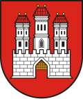 Gambar mini seharga Berkas:Coat of arms of Bratislava.svg