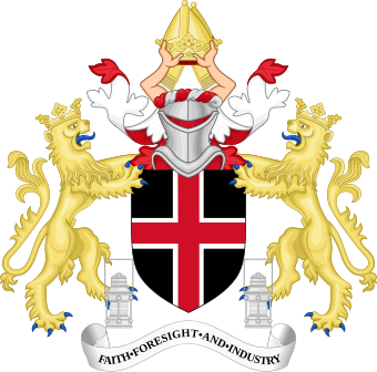 File:Coat of arms of Durham.svg (Quelle: Wikimedia)