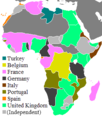 Africa nel 1900