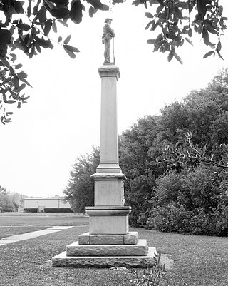 <i>Our Confederate Soldiers</i> Confederate monument in Beaumont, Texas