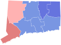 Results for the 1986 Connecticut Secretary of the State election by county.