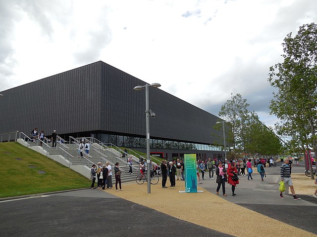 The Copper Box Arena, in the Queen Elizabeth Olympic Park