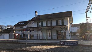 Cousset railway station