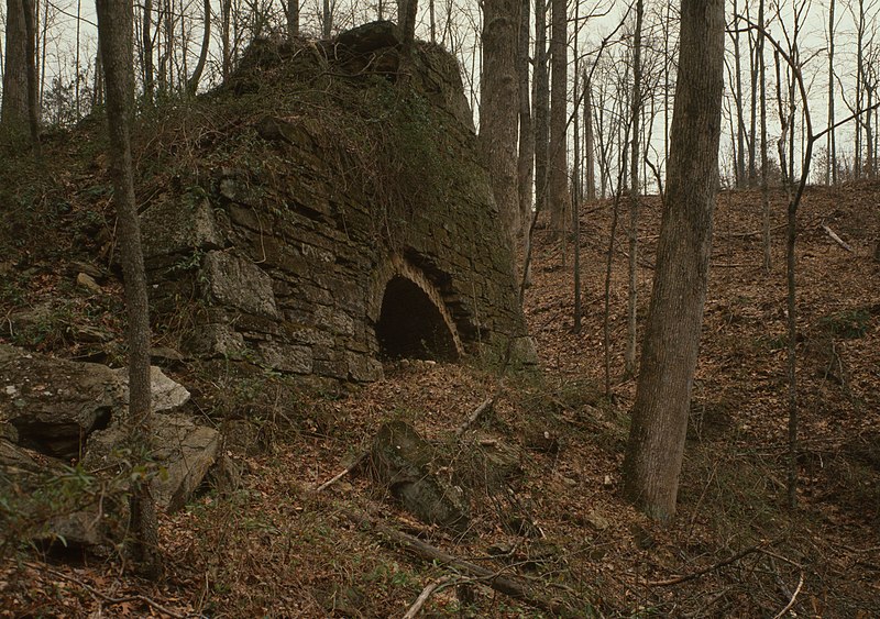 File:Cowpens Iron Furnace, 1000 feet East of County Road 34 & Cherokee Creek Bridge, Gaffney (Cherokee County, South Carolina).jpg