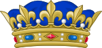 Crown of a Royal Prince of the Blood of France.svg