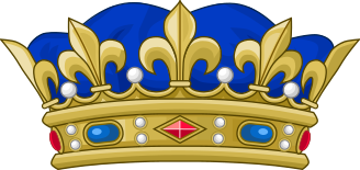 File:Crown of a Royal Prince of the Blood of France.svg