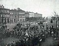 Départ du 1er Bordeaux-Paris, en 1891 Le Sport universel illustré publié le 14 mai 1898